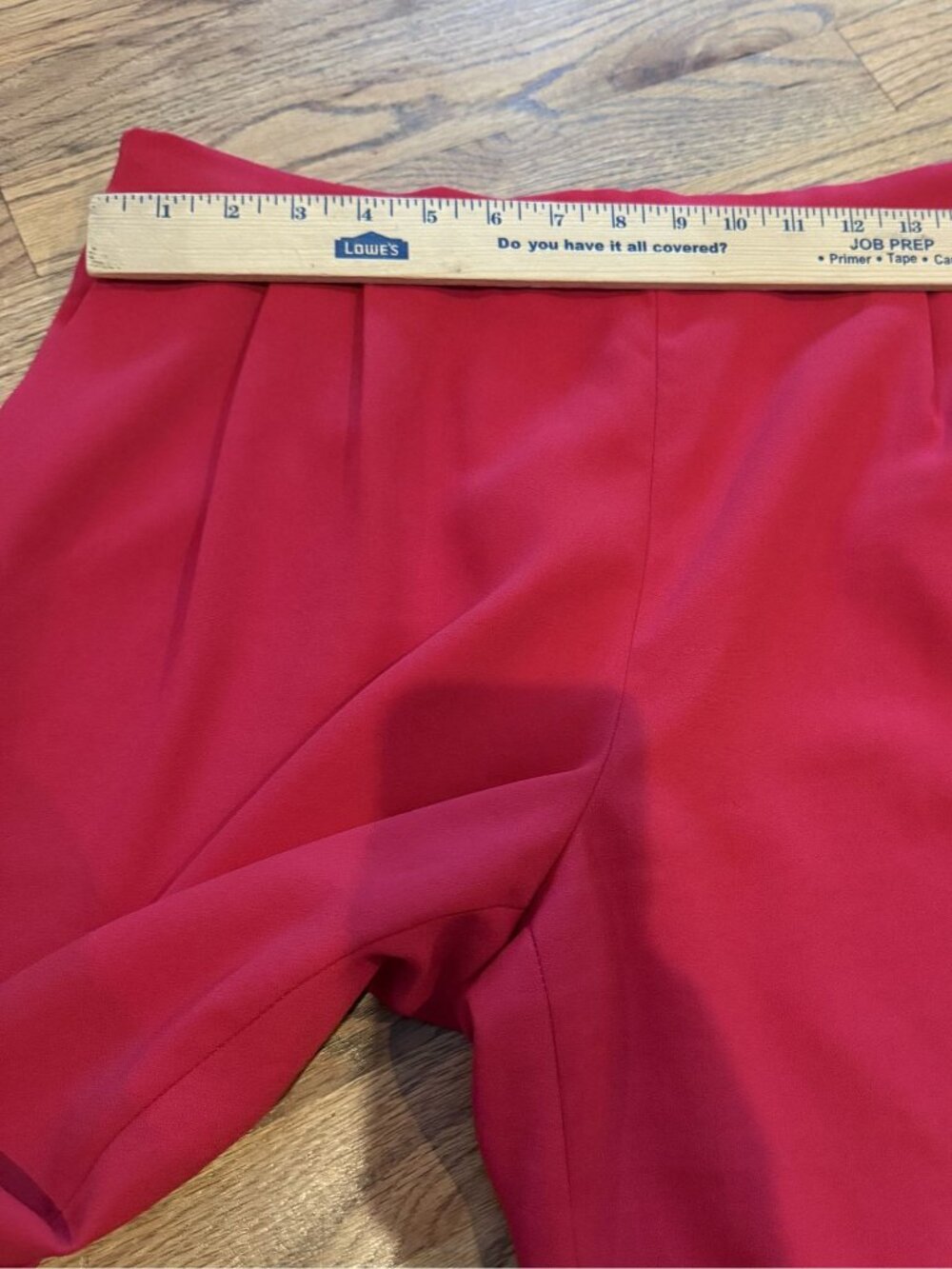 J. Crew Womens Red Wide leg Pants Size 14